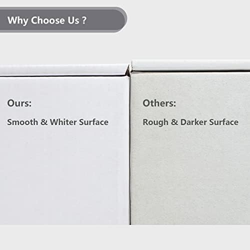 Timirog White Shipping Boxes 12x9x4" 20 Pack- Corrugated Cardboard Mailing Box for Small Business, Tab Locking Literature Mailer Packaging Supplies for Packing Gifts Craft - Image 3