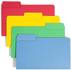 Smead SuperTab Heavyweight File Folder, Oversized 1/3-Cut Tab, Legal Size, Assorted Primary Colors, 50 Per Box (15410) - Image 2