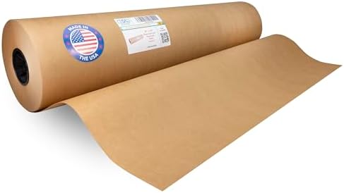Brown Kraft Paper Roll, 36" x 720" (720 feet) - USA-Made, IDL Packaging by IDLPackaging