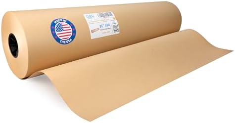 Brown Kraft Paper Roll, 36" x 14400" (1200 feet) - USA-Made, IDL Packaging by IDLPackaging