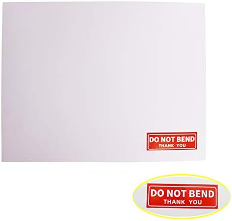 zmybcpack 200 Pack 9X12 inch Self Seal Photo Document Mailers Stay Flat White Cardboard Envelopes White Photography Mailersfor CD, Photos, Document - Image 6