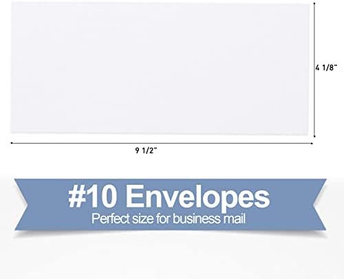 PANDRI 750 Pack #10 Windowless Self-Seal Envelopes, Security Tinted - Image 2