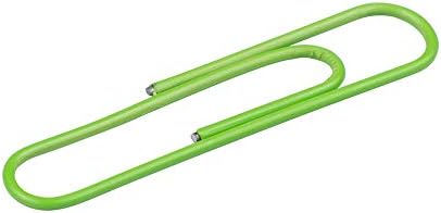 JAM PAPER Colorful Jumbo Paper Clips - Large 2 Inch - Lime Green Paperclips - 75/Pack - Image 4