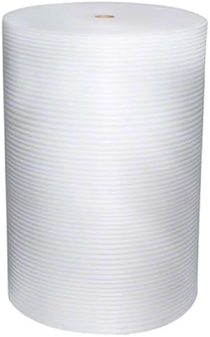 1/8" Thick PE Foam Wrap Roll 24" Wide X 175' Long Per Package ValueMailers Perforated Non-Abrasive Moisture Repellent - Image 2