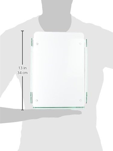 Lorell LLR80655 Stacking Letter Tray, 2 per Pack, Clear/Green - Image 4