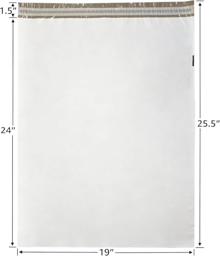 Poly Mailers 19x24 Inch 300 Pack Self Self Adhesive Shipping Bags for Clothing Poly Package Bags Waterproof - Image 2