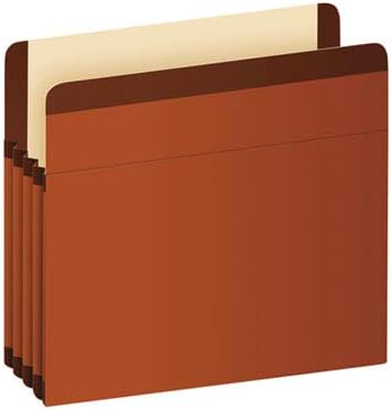 Pendaflex 85363 Premium Reinforced Expanding File Pockets, Straight Cut, 1 Pocket, Legal, Brown (Box of 10) - Image 3