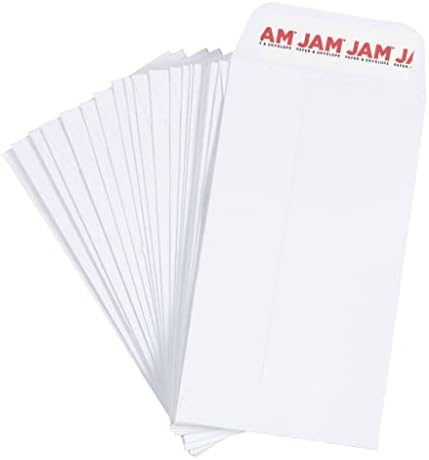 JAM PAPER #6 Coin Business Envelopes with Peel and Seal Closure - 3 3/8 x 6 - White - 25/Pack - Image 5