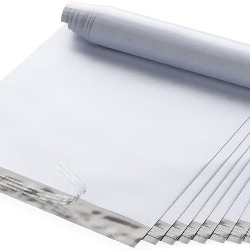 10" X 13" Large Poly Mailers, 1000 Count White Polymailer Shipping Envelopes for Clothes 2 Mil Unpadded Waterproof Opaque Self-Seal Poly Bags with Tear/Puncture Proof Adhesive Strip by GPI+POLY