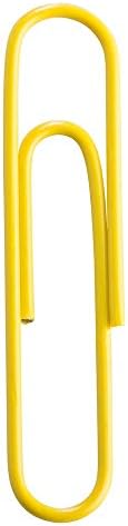 JAM PAPER Colorful Jumbo Paper Clips - Large 2 Inch - Yellow Paperclips - 75/Pack - Image 3