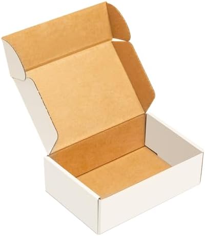 50 pack Small Shipping Box,6x4x2''Corrugated Mailer,YUNSY-BOX Cardboard Box by YUNSY-BOX