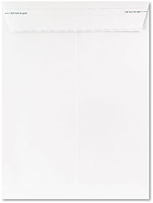 Ampad Fastrip Security Catalog Envelope, 9 Inch x 12 Inch, Peel & Seal Adhesive, Security Tint, Tear-Away Quick-Open Strip, White, 100 Per Box (73127) by TOPSProducts