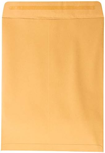 JAM PAPER 10 x 13 Open End Catalog Premium Envelopes with Peel and Seal Closure - Brown Kraft Manila - Bulk 500/Carton - Image 3