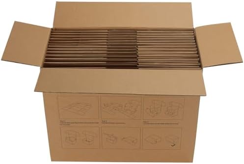 HORLIMER 12x9x6 inches Shipping Boxes Set of 15, Brown Corrugated Cardboard Box for Mailing, Packaging, Small Business - Image 7