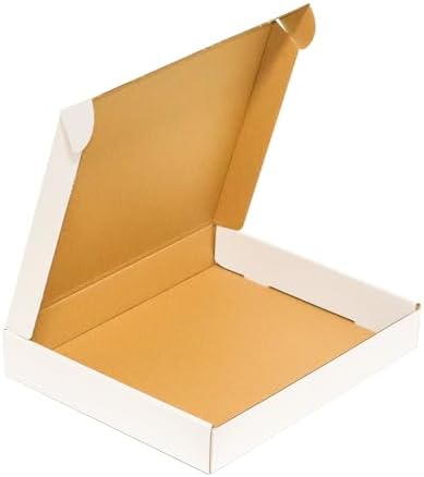 50 pack Small Shipping Box,13x11x2'',Corrugated Mailer,Cardboard Box by YUNSY-BOX