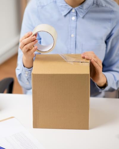 Assorted-Sizes-Shipping-Boxes-45-Pack: 8x6x4 & 9x6x4 & 10x7x5 Small-Shipping-Boxes-Mailers, Brown Corrugated-Cardboard-Boxes-for-Packing-Small-Business Mailing - Image 5