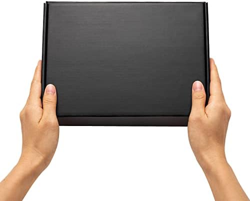 Timirog 9x6.5x2 Inches Black Shipping Boxes 25 Pack Corrugated Cardboard - Image 7