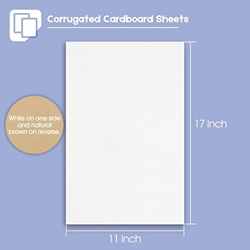 Golden State Art 10 Pack 11x17 Corrugated Cardboard Sheets - Image 3