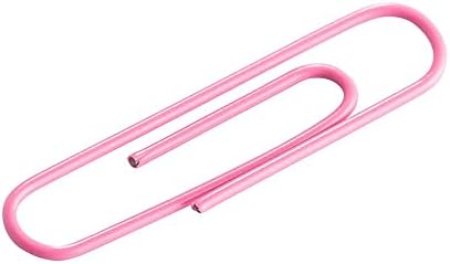 JAM Paper Colorful Jumbo Paper Clips - Large 2 Inch - Pink Paperclips - 75/Pack - Image 3