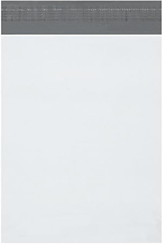 Tape Logic TLEPM10132 Expansion Poly Mailers, 10" x 13" x 2", White (Pack of 100) - Image 2