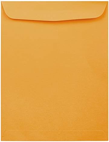 JAM PAPER 12 x 15 1/2 Open End Catalog Commercial Envelopes - Brown Kraft Manila - 25/Pack by JAMPaper