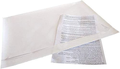 6" x 9" Clear Adhesive Top Loading Packing List Shipping Label Envelopes (300-Pack) - Image 3