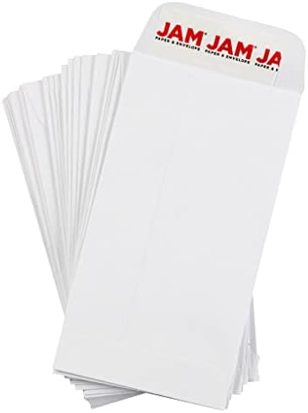JAM PAPER #5 Coin Business Envelopes with Peel and Seal Closure - 2 7/8 x 5 1/4 - White - Bulk 250/Box - Image 5