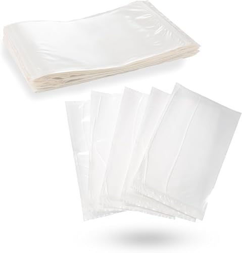 MT Products Blank Envelope Shipping Label Sleeves - 6.5" x 10" Packing Slip Pouches for Shipment/Return - Case of 1000 by MTProducts