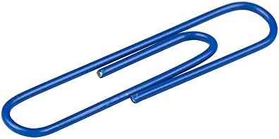 JAM PAPER Colorful Jumbo Paper Clips - Large 2 Inch - Dark Blue Paperclips - 75/Pack - Image 4