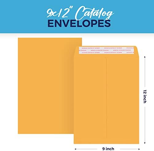 ACSTEP Manila Envelopes Self Seal 9 x12 1000pack, 9 x12 Mailing Envelopes in Yellow, Manilla envelopes 9 x12 for Mailing, 1000pack - Image 3