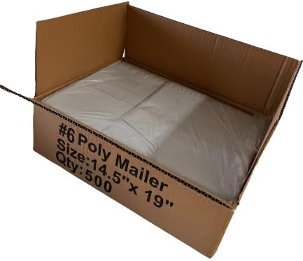 Poly Mailers 14.5x19 Inch 500 Pack Self Self Adhesive Shipping Bags for Clothing Poly Package Bags Waterproof - Image 5