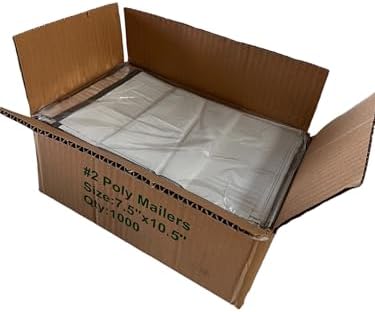 Poly Mailers 7.5"x10.5" Inches 1000 Pack Self Self Adhesive Shipping Bags for Clothing Poly Package Bags Lightweight & Waterproof - Image 5
