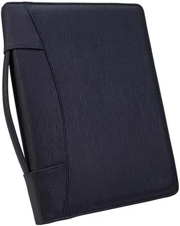 Case it Zipper Padfolio | Letter Size | PAD-62 Black by Case-it