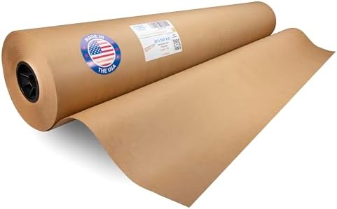 Brown Kraft Paper Roll, 48" x 8640" (720 feet) - USA-Made, IDL Packaging by IDLPackaging