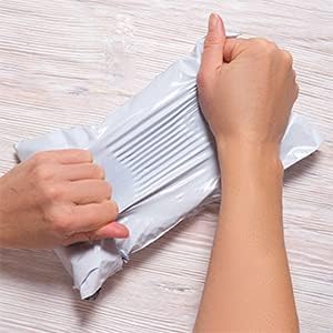 iMBAPrice Poly Mailers, 7.5x10.5 Inch, White, 200 Pack (#2) - Image 6