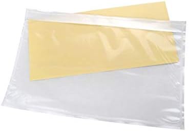 6" x 9" Clear Adhesive Packing List Envelopes Pouch Shipping Label Envelopes (200 Pack) - Image 4