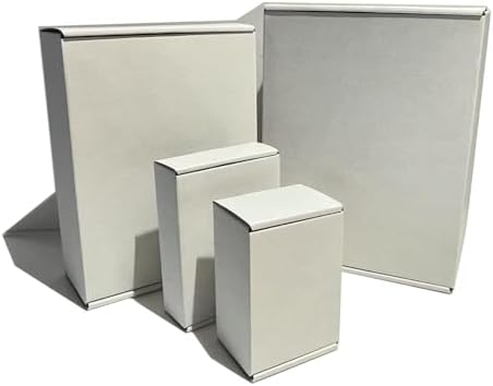 Rongyangtong13x10x4 Shipping Boxes Set of 18, White Small Corrugated Cardboard Box, Mailer Box - Image 4