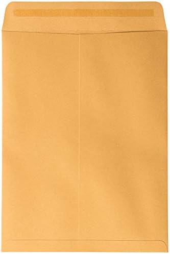 JAM PAPER 9 x 12 Open End Catalog Premium Envelopes with Peel and Seal Closure - Brown Kraft Manila - 50/Pack (Pack of 4) - Image 3
