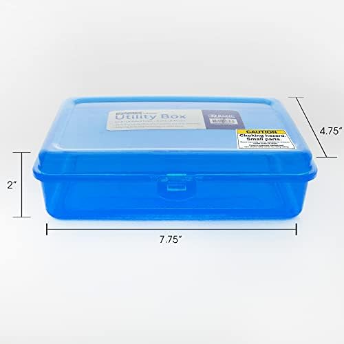 BAZIC PRODUCTS Basix Multipurpose Utility Box, for Desk Office School, Set of 4 - Image 3