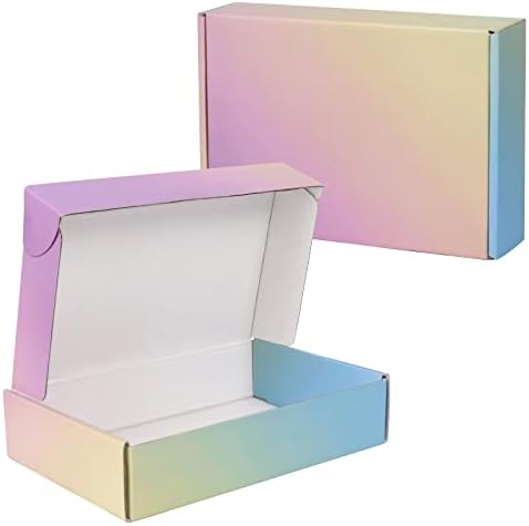 Shipping Boxes for Packaging, 9x6x2 Inches Corrugated Cardboard Boxes, Paper Mailing Boxes for Small Business(15 Pack) by OitiO