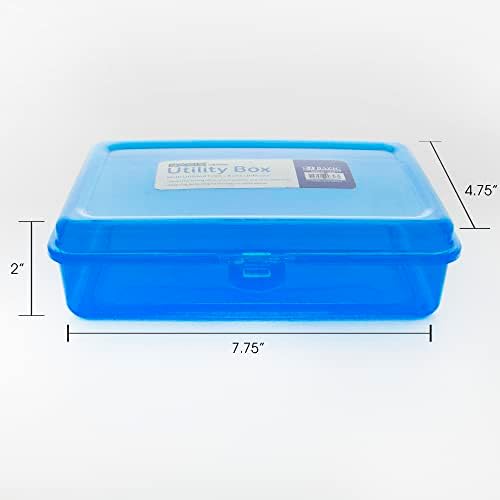 BAZIC PRODUCTS Basix Multipurpose Pencil Box, Stackable, 24-Case - Image 3