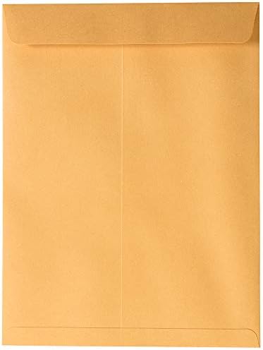 JAM PAPER 9 x 12 Open End Catalog Premium Envelopes with Peel and Seal Closure - Brown Kraft Manila - 50/Pack (Pack of 4) - Image 4