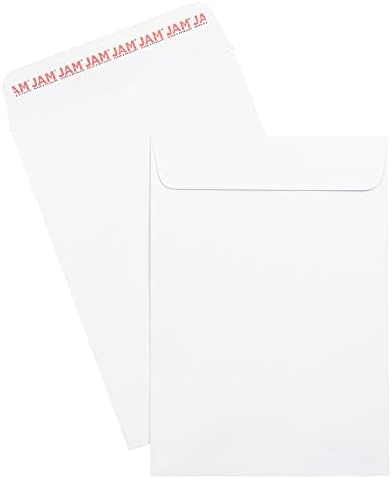JAM PAPER 7 x 10 Open End Catalog Commercial Envelopes with Peel and Seal Closure - White - Bulk 500/Box - Image 5
