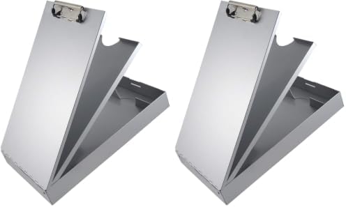 Saunders Cruiser-Mate Aluminum Storage Clipboard, Dual-Tray, 2-Pack by Cruiser-Mate