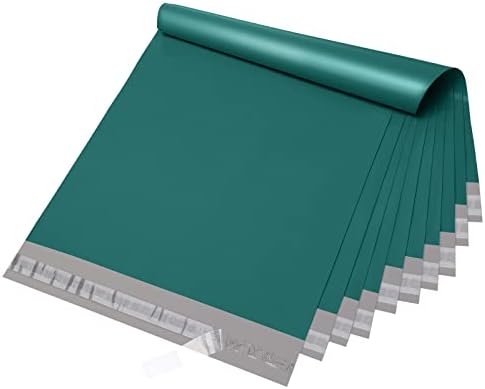 Fuxury Poly Mailers 12x15.5 100 Pcs, Waterproof Shipping Bags for Clothing by Fuxury