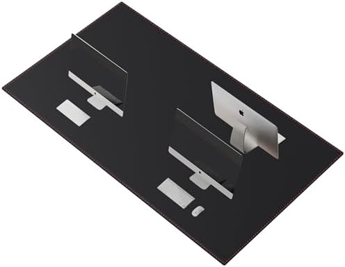ZORESYN PU Leather Office Desk Pad 70.9x39.4 Inch, Black by ZORESYN