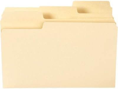 Smead SuperTab File Folder, Oversized Reinforced 1/3-cut Tab, Guide Height, Legal Size, Manila, 100 Per Box (15395) - Image 4