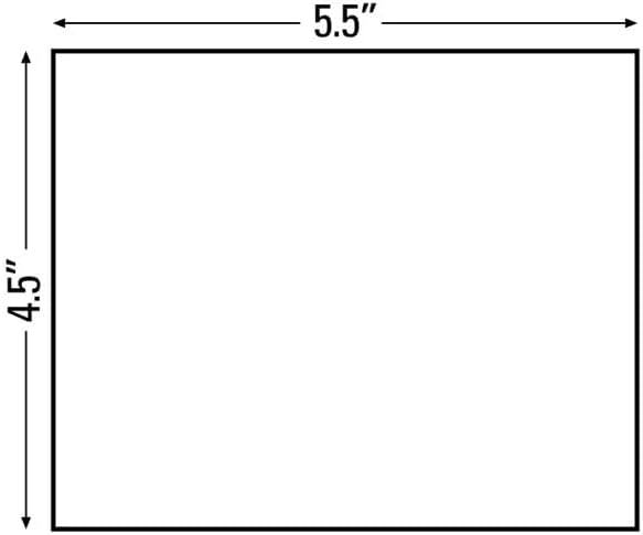 Invoice Packing Slip Pouches (4.5" x 5.5") – Clear Adhesive Envelope Bag Without Printing for Packing List Enclosed – Label Protectors, Mailing & Shipping Supplies (2,000) - Image 2