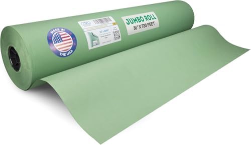 Green Kraft Paper Roll, 36" x 8640" (720 feet) - USA-Made, IDL Packaging by IDLPackaging