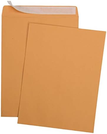 Aimoh Manilla Envelopes 6x9, Brown Kraft Catalog Self Seal Envelopes, 100ct - Image 2